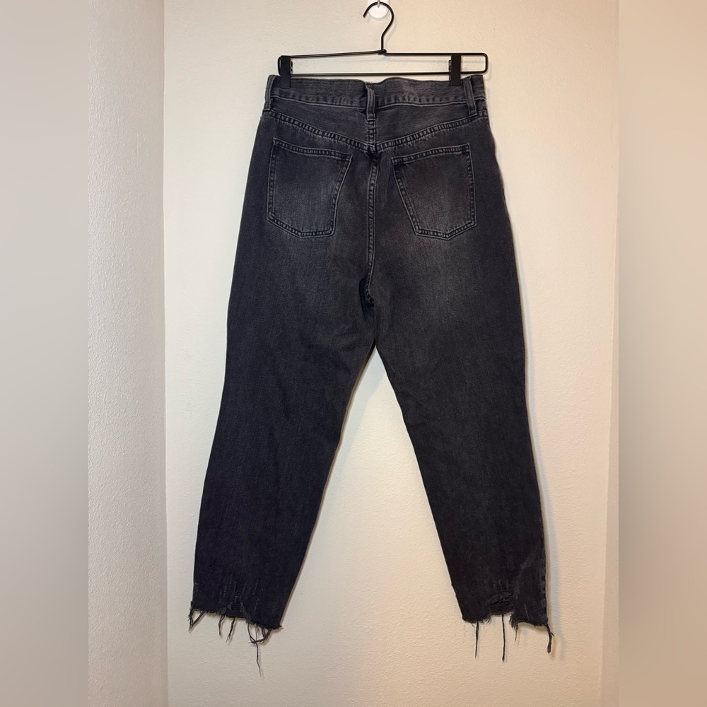 We The Free Black Distressed High Rise Jeans - Picture 4 of 6